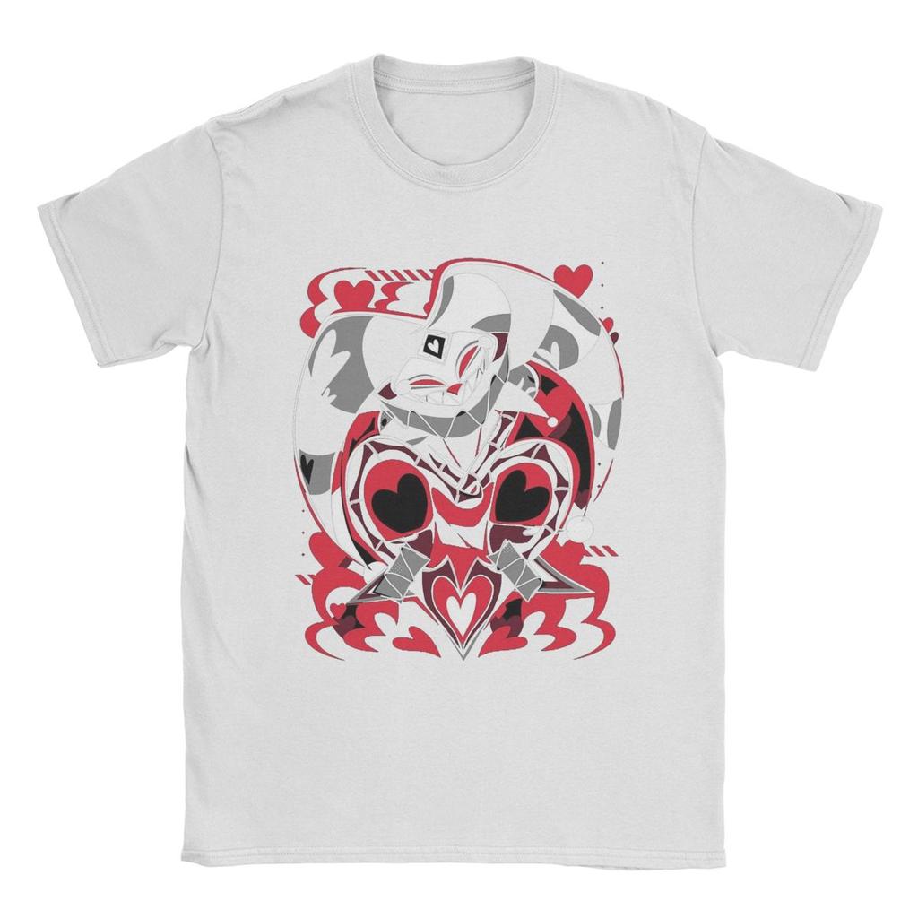 Pánská trička Helluva Fizzarolli Hazbins Hoteled 100% bavlna Oblečení Vintage tričko s krátkým rukávem a kulatým výstřihem Potisk T-shirt