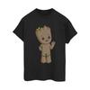 Marvel Womens/Ladies I Am Groot Cute Groot Cotton Boyfriend T-Shirt