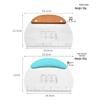 Stainless Steel Semicircular Dough Cutter & Cream Scraper with Scale - Baking Tool