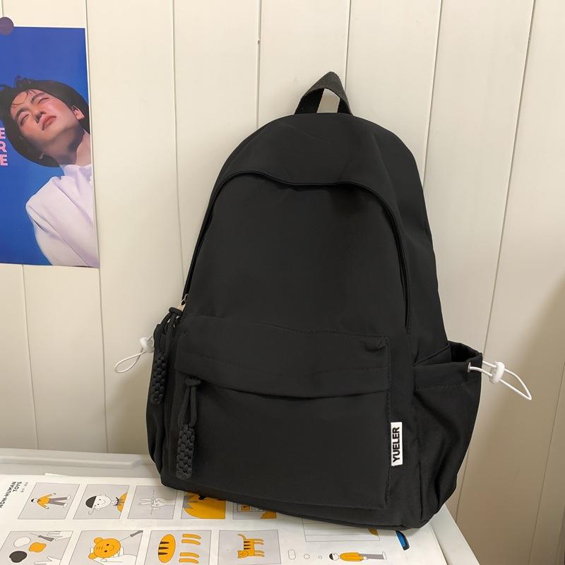 Schoolbag Schoolbag Junior High School Girls High Value Ins Wind Large Capacity Backpack Japanese Versatile High School Student Campus Backpack