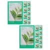 Innisfree Mascarilla Energizante de Té Verde 22ml x 10 Unidades | Mascarilla Facial de Hoja Hidratante y Calmante con Extracto de Té Verde de Jeju | Cuidado de la Piel Coreano