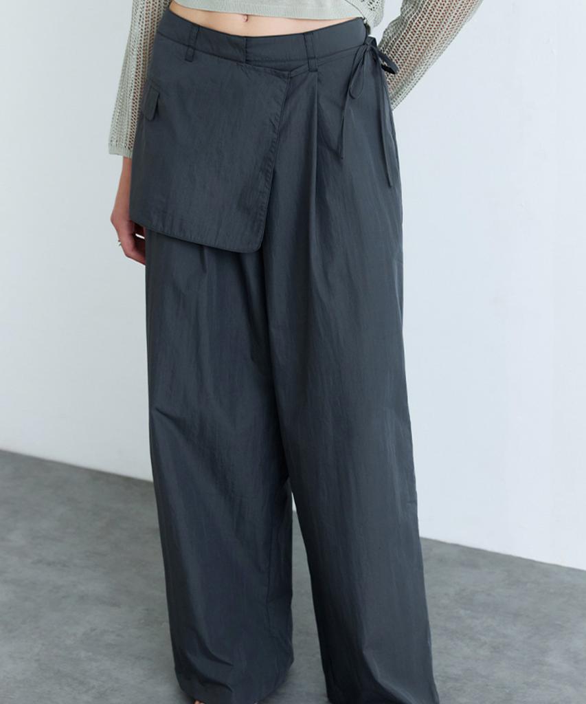 MIXXO Nylon Layered Pants_Miwtcg402B
