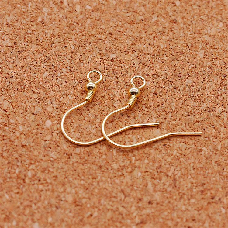 925 Sterling Silver Ear Hooks: Handmade Dangle Earrings with Pearls, DIY Jewelry Findings for Women