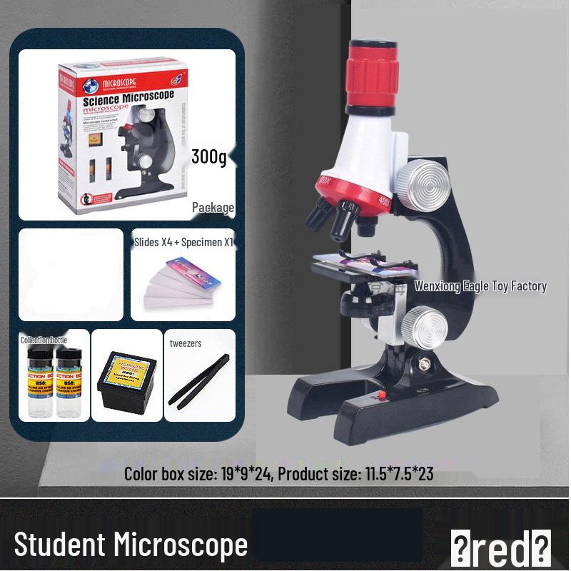 High-Definition Educational Microscope Toy for Primary School Students