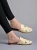 Sheotopia Women Stylish Belly Mules | Slip-On Closed Toe Casual Flats for Office & Daily Wear Loafers