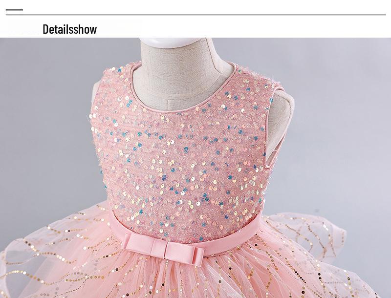 Girls' Princess Dress: Children's Birthday Party & Wedding Tutu Skirt