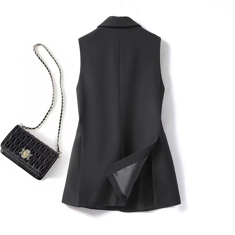 Women's One-Button Petite Suit Vest - Cross-border Spring/Autumn New Style