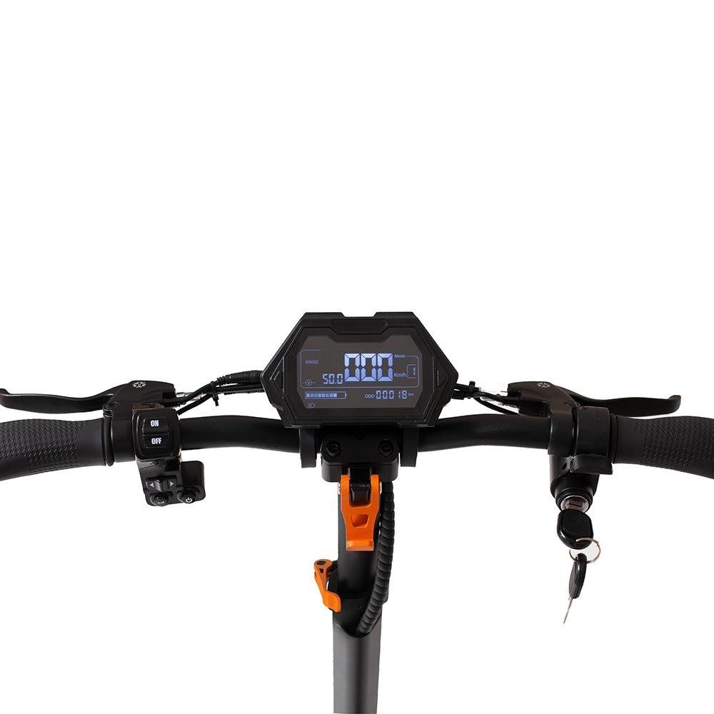 KuKirin Trotinettes Électriques Étanche G2 Pro Moteur CC Sans Balais à Capteur Hall 600W Amortisseurs à Double Ressort Avant et Arrière 48V 15.6Ah