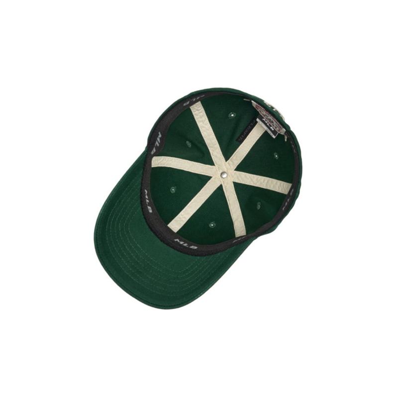 MLB Cotton Baseball Caps Unisex Green Fashion 3ACP1901N-50GNS