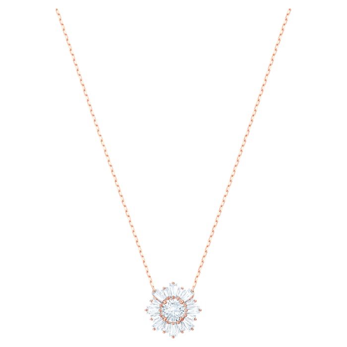 Swarovski Sunshine kulons Saules Balts Rožu