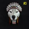 Board Game Werewolf Mask Halloween Pendant Animal Wolf Head Mask Halloween Show Mask Bar Decoration New