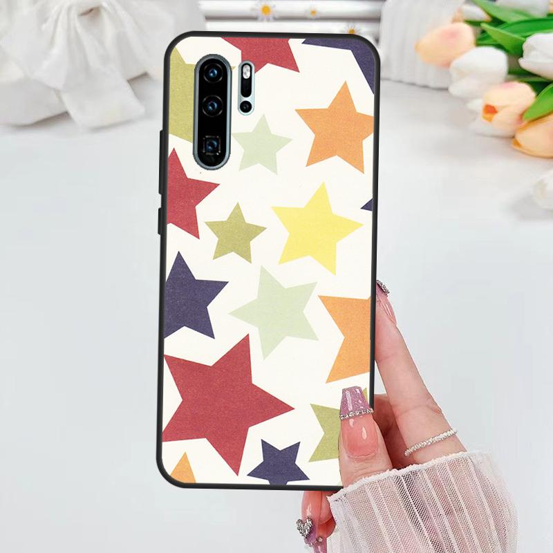 STARS COLOURFUL For Huawei Nova 11i 7i 8i 12i 12s Y73 Y70 Y90 Y60 Y72 Y61 Y91 9 10 SE P40 Lite P30 Pro Case