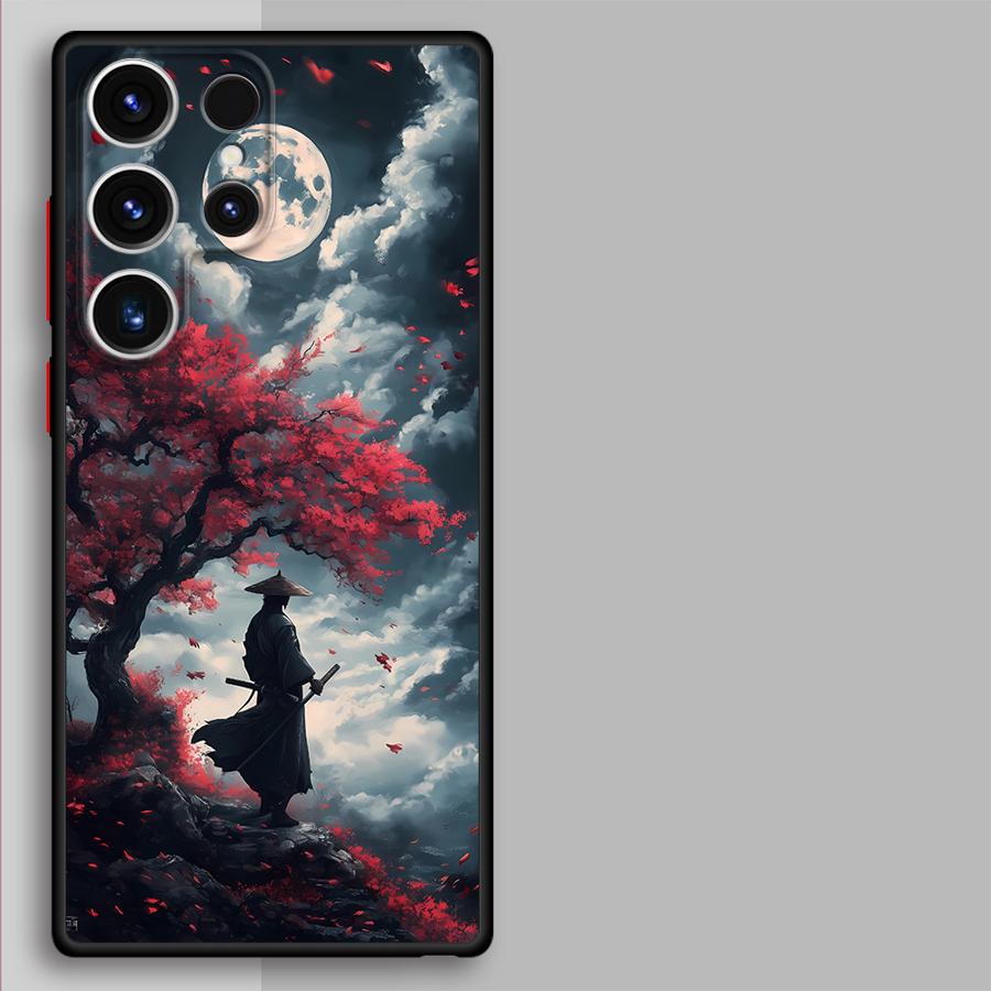 

Anime Samurai Phone Case for Samsung Galaxy S25 S23 S24 Ultra S22 S21 S20 S10 Plus S23 FE S20FE S22 Plus S23Ultra S9 for Galaxy S9