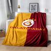 Galatasaray 144 Blanket Ultra-Soft Great for Livingroom Picnics Bedding for All Occasions Playful Design Perfect Gift for Relatives and Friends