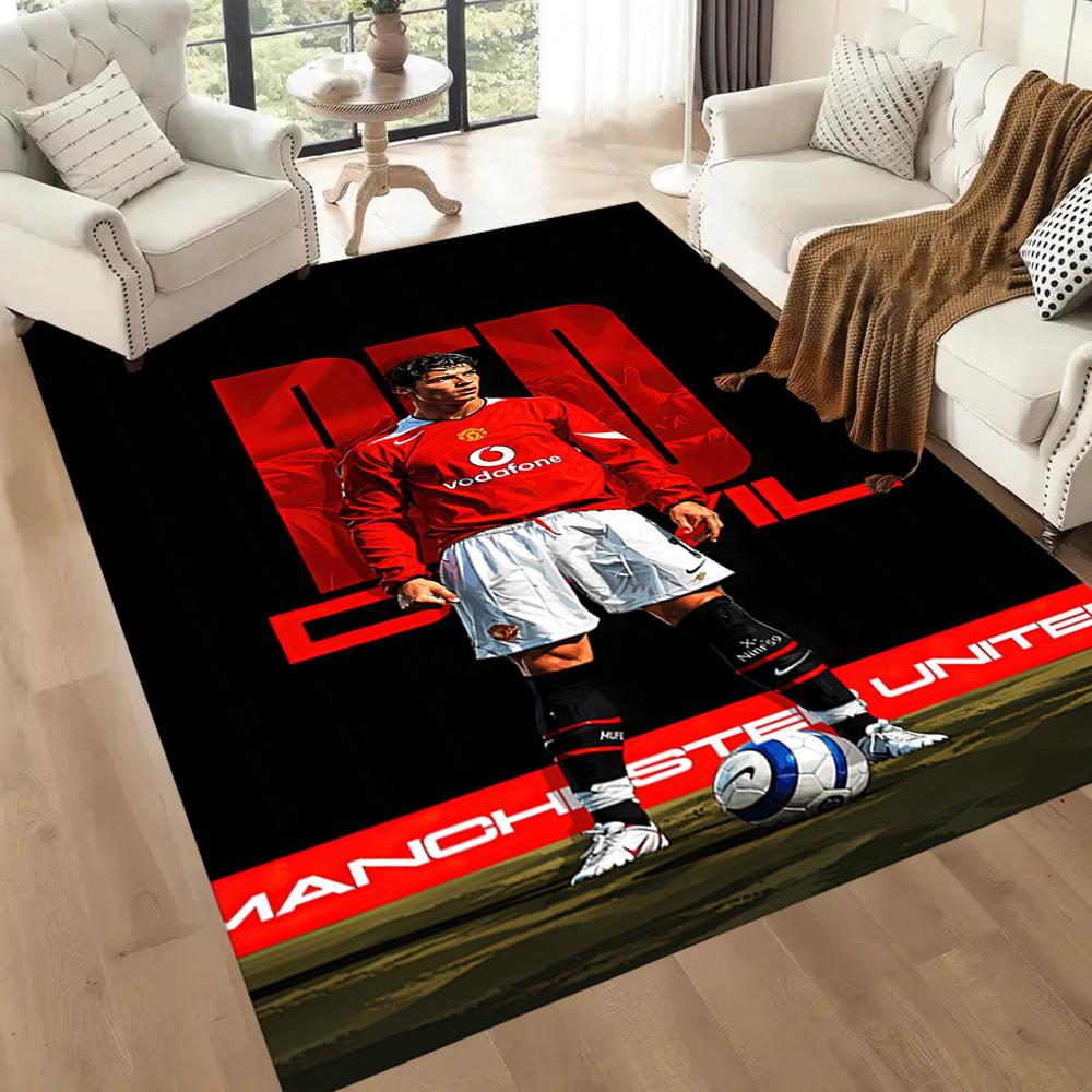 Cristiano Ronaldo Floor Rug Office Rug Suitable For Dormitory Kitchen Study Room Bedrooms Antislip Rug Anime Office Decor Best For Christmas
