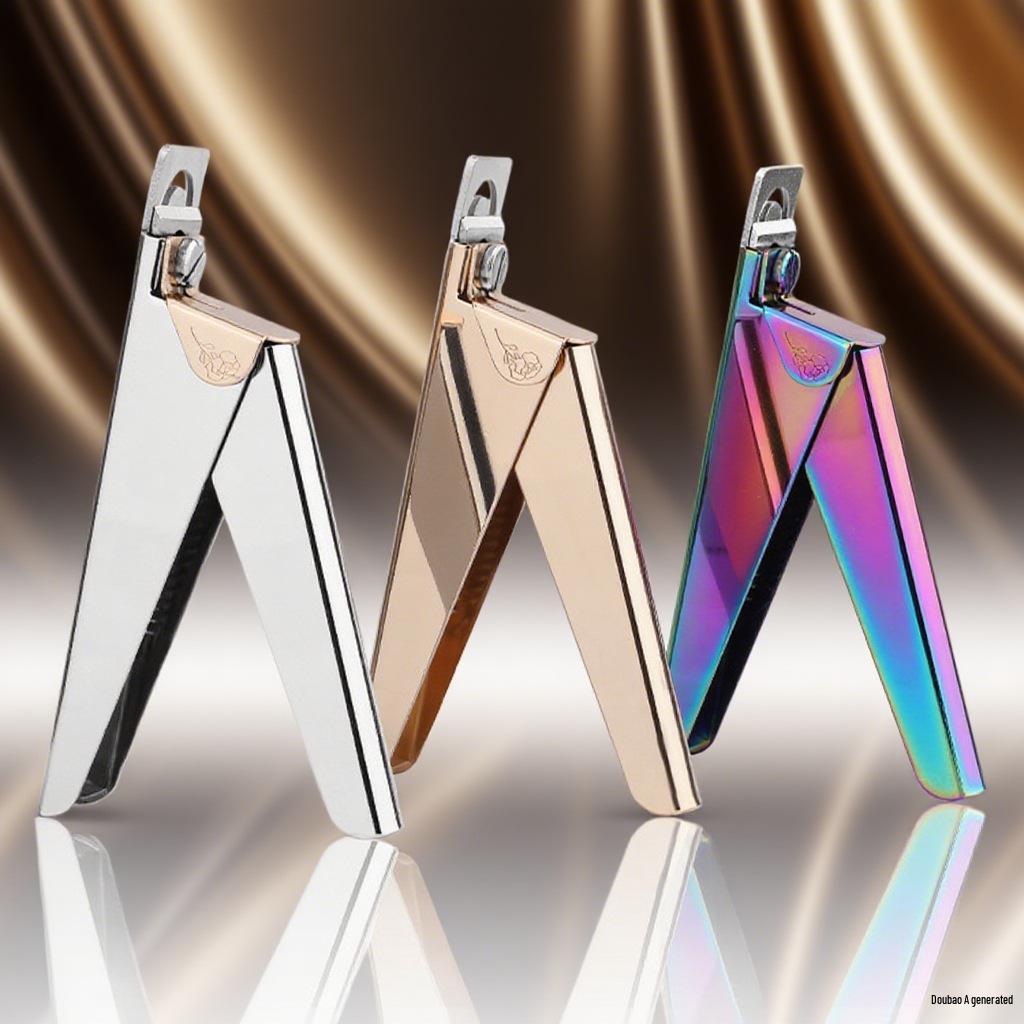 U-Shaped Nail Clippers for Artificial and DIY Extension Nails - Phototherapy Special, One-Cut Design
