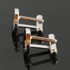 Kamakura Cufflinks Workshop January Birthstone Garnet Cufflinks jc001-a-1