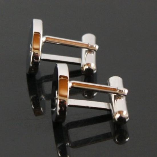 Kamakura Cufflinks Workshop January Birthstone Garnet Cufflinks jc001-a-1