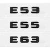 SXFA2 Car Rear Trunk Emblem Letter Badge for Mercedes Benz E53 E55 E63 E200 E220 E230 E240 E250 E260 E Class