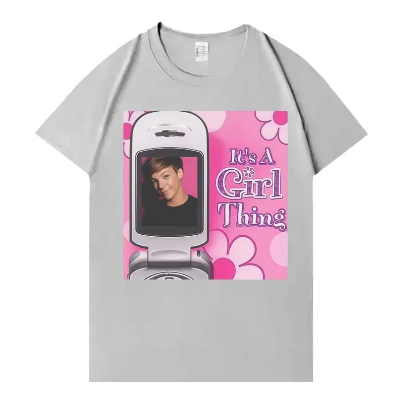 

Singer Louis Tomlinson Fan TShirts Hip Hop Pure Cotton High Quality Harajuku High Quality TShirts Mens 2026 Pop Aesthetic Tee 4XL