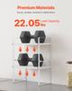 2 Tier Cabinet Organizer Shelf Counter Shelves Steel Storage Spice Rack