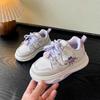 Spring Girls' Casual Sneakers and Children's Soft-soled Board Shoes