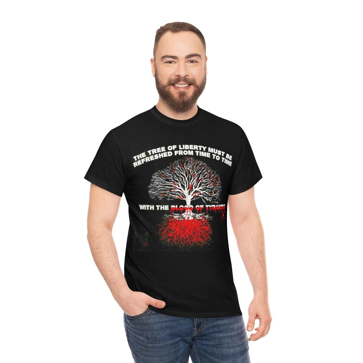 The tree of Liberty must be refreshed with the blood of tyrants Short Sleeve Tee M