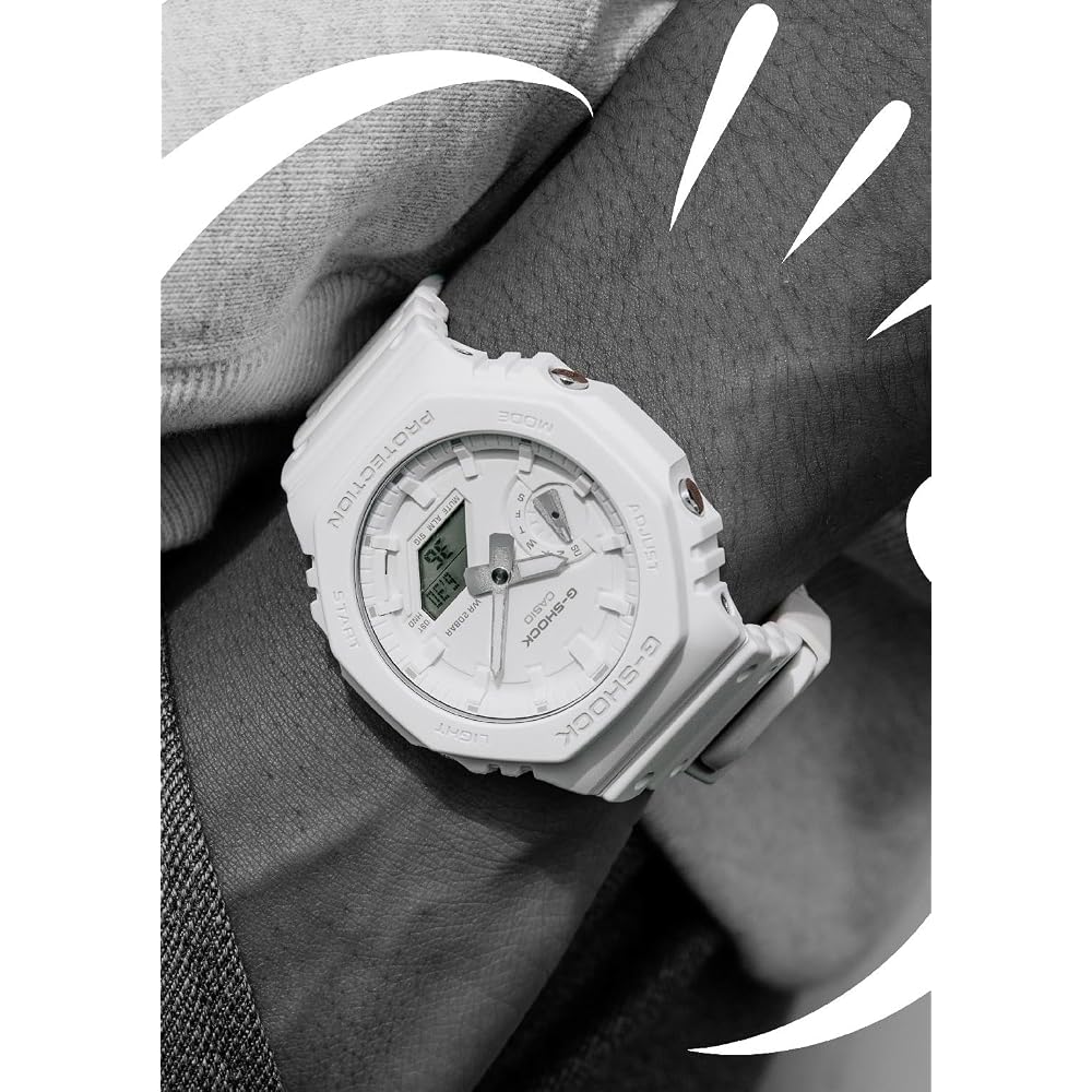 [Casio] G-Shock Watch [Domestic Genuine Product] TONE-ONTONE series GA-2100-7A7JF Men's White