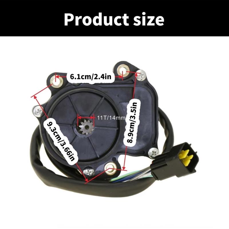 Q830-314000 Front Differential Servo Motor Actuator for ATV CF400 CF500 Gear Motor Assy Replacement Accessories