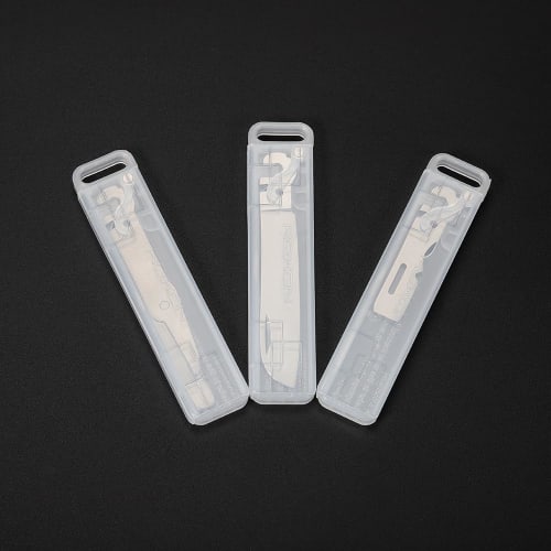 Customize Your Multi-purpose Tool with the Roxon FT10 Flex Accessory Set (3-piece Set Includes Wood Carving Chisel + Wire Stripper, Sheepsfoot Blade,