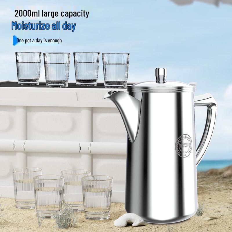 HPMILY 304 Stainless Steel Water Pitcher & Teapot