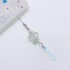 Multipurpose Jellyfish Chimes Phone Charm for Phones and Keys Decoration Handmade with Scratch Resistant Materials