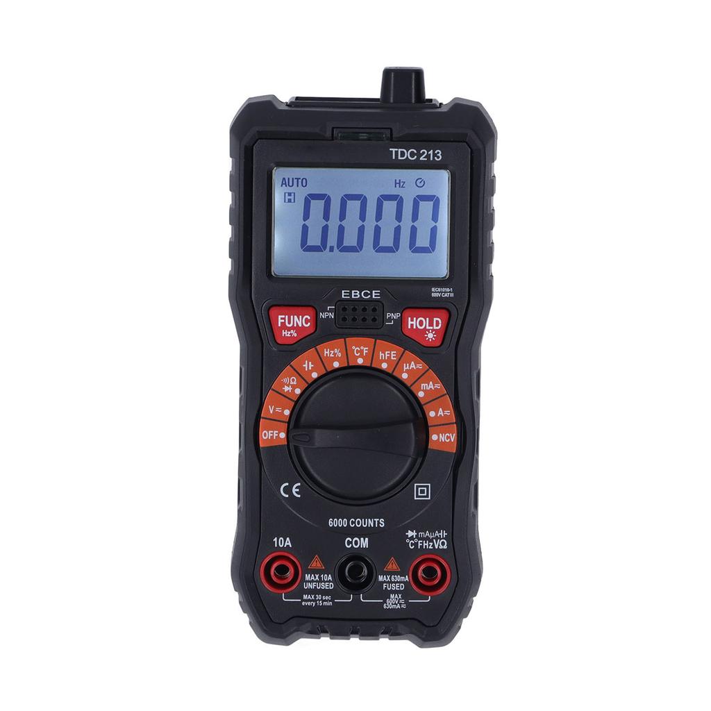 Multimeter Automatic Accurate Measurement Falling Proof Digital Display Portable Voltmeter