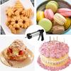Cookie Cutter Mold Press Icing Kits DIY Pastry Extruders Nozzles for Cream
