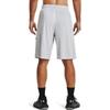 Under Armour Perimeter Solid Logo Athletic Shorts Men Bottoms Gray 1370222-014