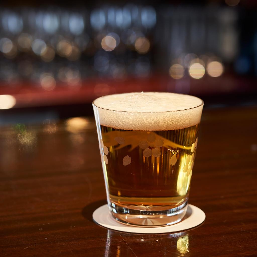 Official Direct Sales from Taiburo Edo Kiriko Fuji and Cherry Blossoms Old Glass Gift Made In Japan Studio Mt. TB0036-33, Boxed,