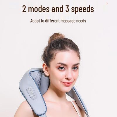 Cross-border Shoulder & Neck Massager - Trapezius & Cervical Spine Relaxation with Imitation Hand Kneading & Heat