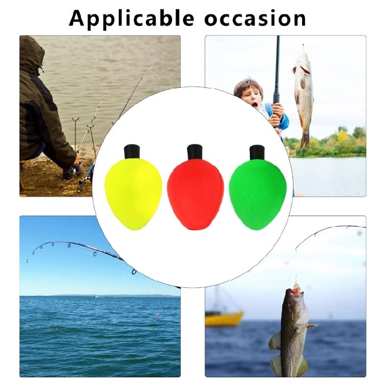 30pcs Fishing Floating Bobber Indicators Foam Strikes Indicators Float Fishing Tackle Accessories Fly Fishing Float