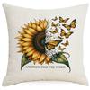 Sunflower Pillow Case European and American Style Home Sofa Pillow Combination Color Sofa Pillow