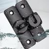 Barn Door Lock Heavy Duty Bar Door Lock Stainless Steel Safety Latches Household Gate Protection Tool For Shutters Shed Room