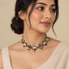Wood Choker Necklace Box Chain Casual Fashion Jewelry