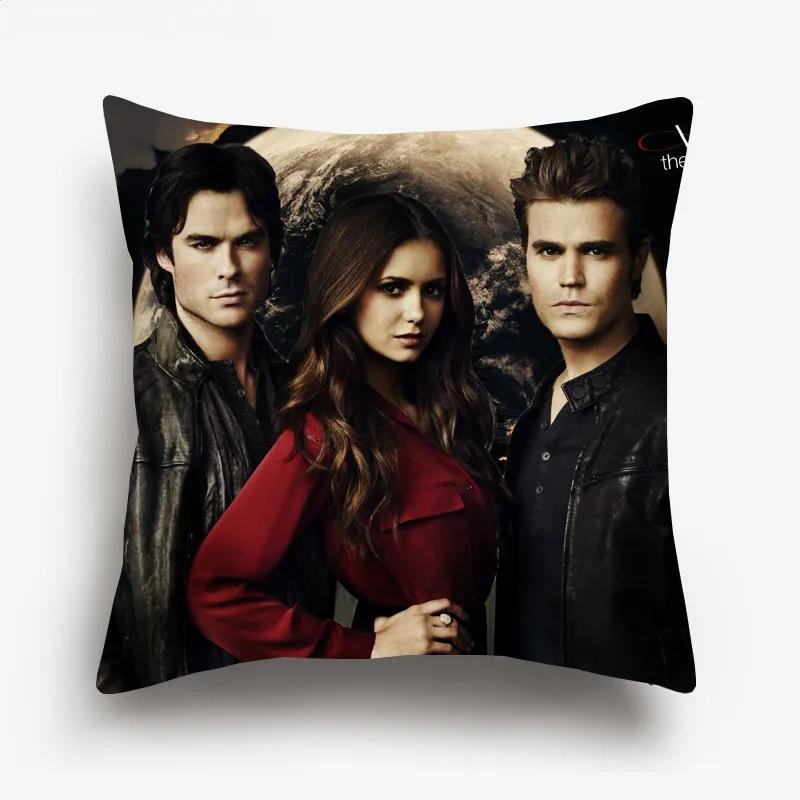 Ian Somerhalder Joseph Morgan Potrait Cushion Cover The Vampire Diaries Decorative Sofa Throw Pillow Case Pillow Case