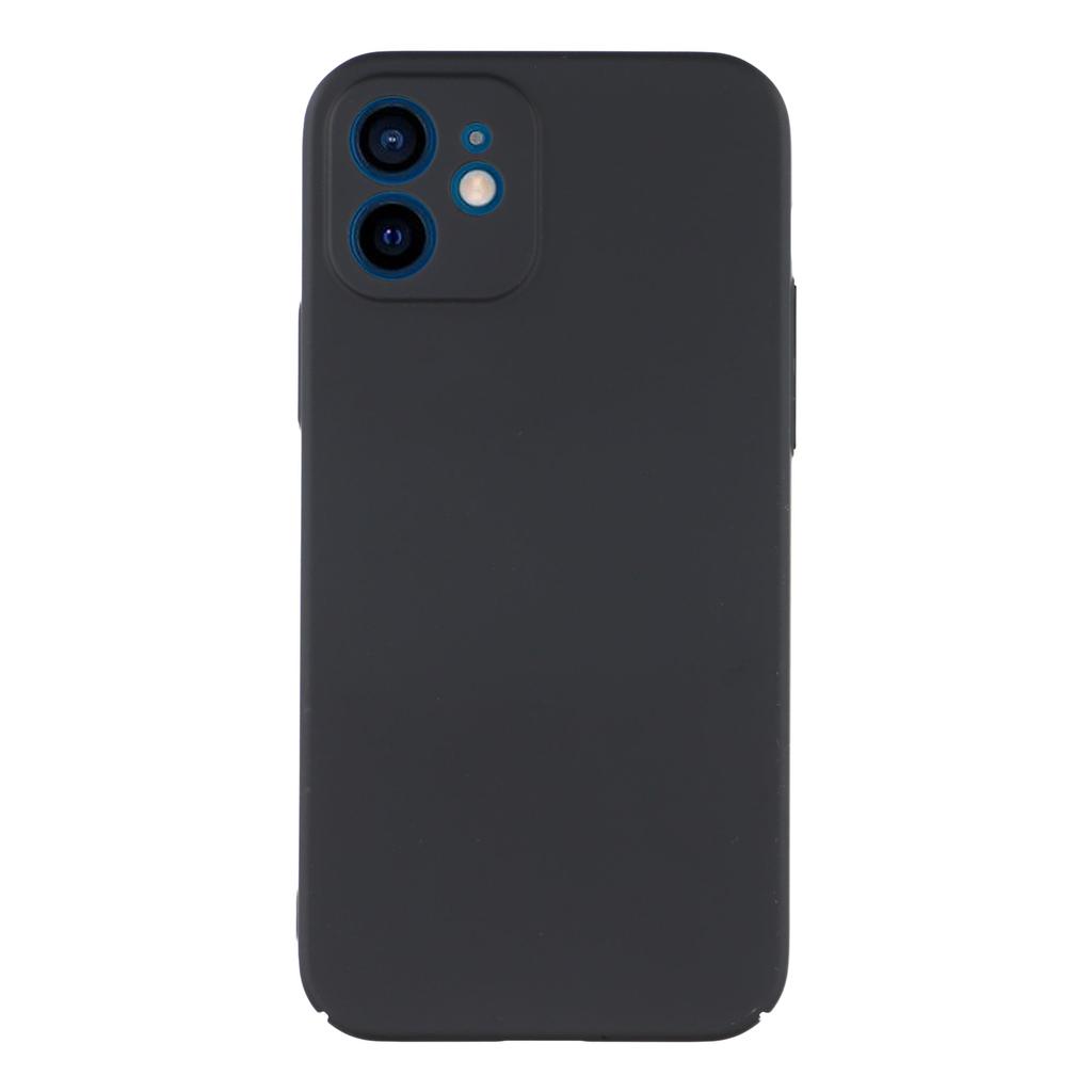 For iPhone 12 Case Skin-Touch Rubberized Hard PC Phone Cover