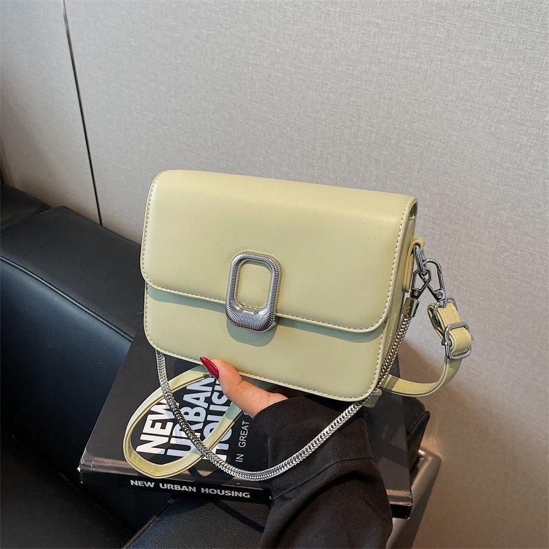 Popular small bag women's summer versatile new simple shoulder messenger bag casual small square bag