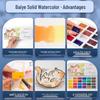 Sonnet 24-Color Beginner Watercolor Paint Set - Full Pans, Russian White Nights Collection