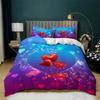 Love Heart Soft Duvet Cover Set Microfiber Bear Warm Comforter Cover Soft Romantic Beding Sets Valentine's Day For Young Girls Women Rom Decor