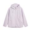 Li-Ning Solid Color Logo Loose Windbreaker Hoodie Women Outerwear Cloud-Purple AFDVJ46-2