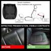 Car Seat Bottom Cover, Premium PU Leather Seat Protection Without Backrest, Front Bottom Seat Cushion Covers For Most Vehicles, Universal Interior