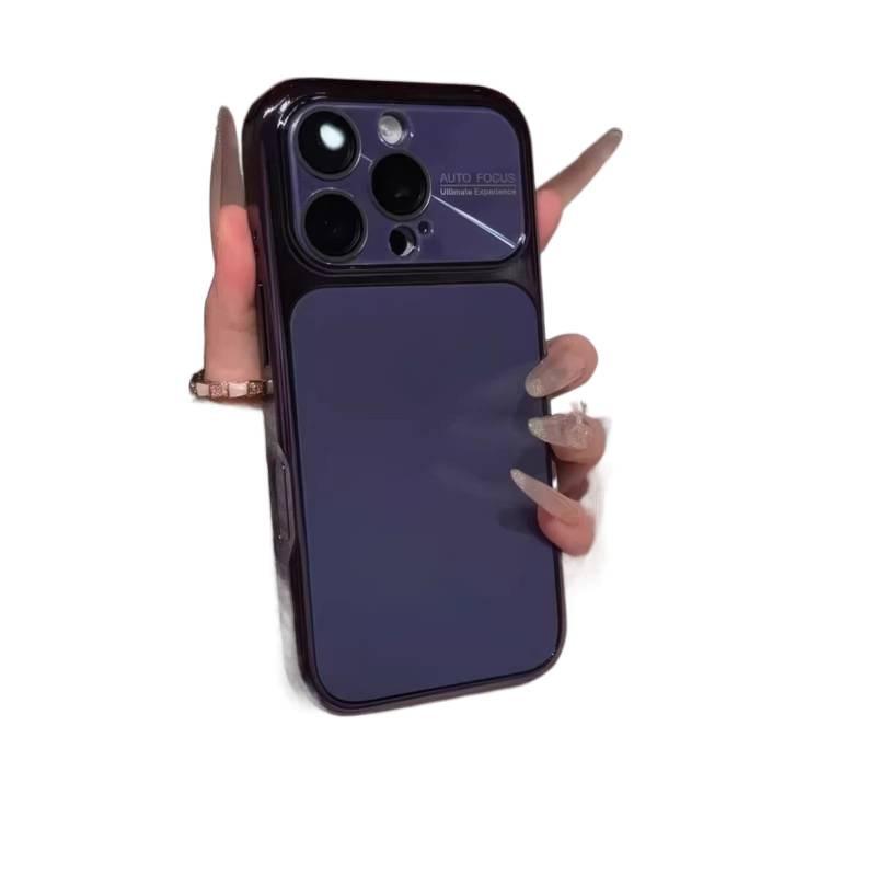 iPhone 14-17 Pro Electroplated Aurora Phone Case (Compatible with Large Windows)