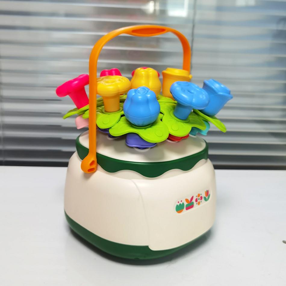 4in1 Baby Montessori Toy Toddler Fine Motor Skills Training Beads Toys Shape Sorting Blocks for Baby Preschool Sensory Activity